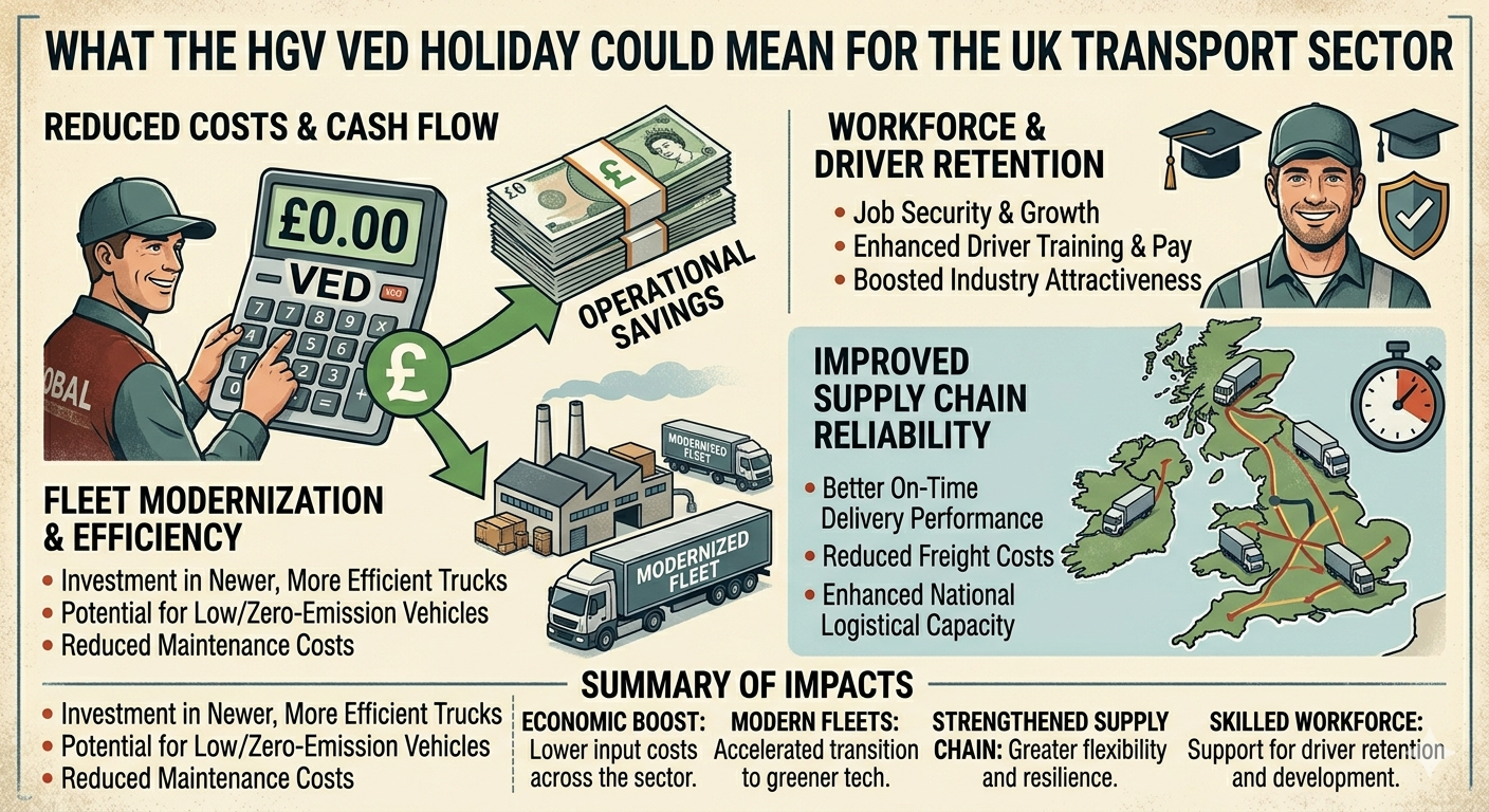 What the HGV VED Holiday Could Mean for the UK Transport Sector